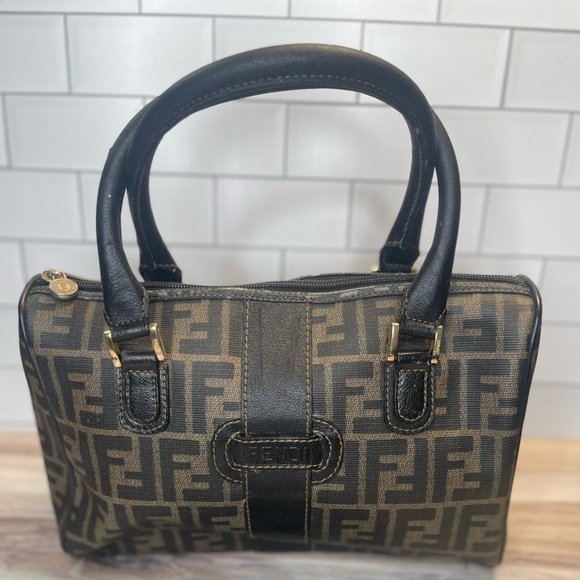 Fendi Handbags - Fendi Black and Brown Women's Bag